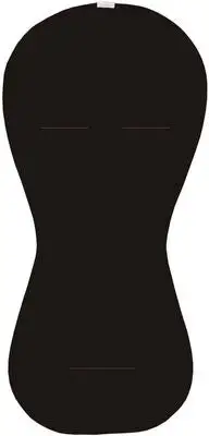 BabyMatex Aero Paddi Sittepute, Black