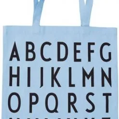 Design Letters Favourite Tygpåse ABC, Light Blue