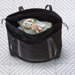 Voksi Ida Ising Citybag Stelleveske Semsket, Svart -Tilbud jollyroom Butikk 11006871 3394 4b