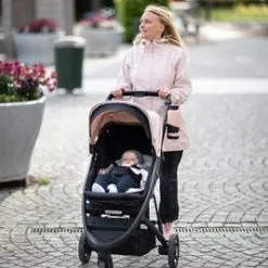 Thule Spedbarnsinnlegg, Soft Grey -Tilbud jollyroom Butikk 11200300 1879 4c