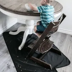 Tinkafu Gulvmatte 90x145cm, Svart -Tilbud jollyroom Butikk 121 3257 3d