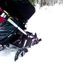 Axso Barnevognsski, Svart 9 Axso Barnevognsski, Svart -Tilbud jollyroom Butikk 1341 Asxo Barnvagnsskidor Svart 4a