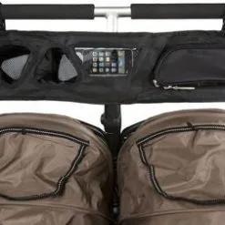 Tinkafu Koppholder Søskenvogn, Svart