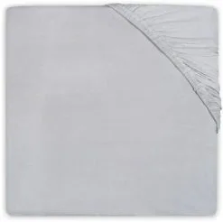 Jollein Little Lemonade Stretchlaken 40x80, Soft Grey