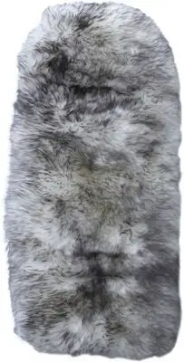 BOZZ Vognpute Lammeskinn Langhårete, Grey Mist