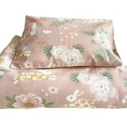 Majvillan Sengesett 70x80 Old Garden, Pink