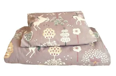 Majvillan Sengesett 70x80 True Unicorns, Lilac 1 Majvillan Sengesett 70x80 True Unicorns, Lilac