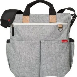 Skip Hop Duo Signature Stelleveske, Grey Melange