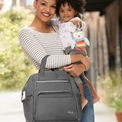 Skip Hop Mainframe Ryggsekk, Charcoal -Tilbud jollyroom Butikk 22173 3 1119 3c