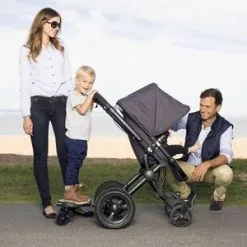 Bumprider Ståbrett Med Sete, Svart -Tilbud jollyroom Butikk 240248