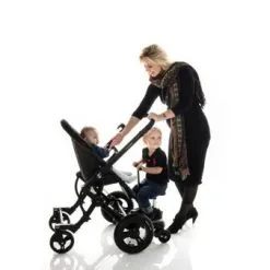 Bumprider Ståbrett Med Sete, Svart -Tilbud jollyroom Butikk 240254