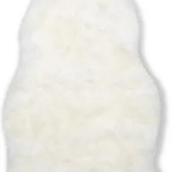 Nordlys Lammeskinn Uklippet, Hvit