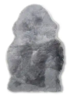 Nordlys Lammeskinn Uklippet, Grå 1 Nordlys Lammeskinn Uklippet, Grå