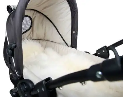 Nordlys Lammeskinn Uklippet, Grå 2 Nordlys Lammeskinn Uklippet, Grå - Bilde 2