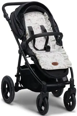 Petite Chérie Dreams Seteunderlag, Flowers/Barely Blue 4 Petite Chérie Dreams Seteunderlag, Flowers/Barely Blue - Bilde 4