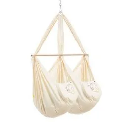 Nonomo® Hengevugge Tvilling M. Mikrofiber Madrass, Natur