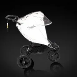 Tinkafu Regntrekk Med Skjerm, Reflekterende