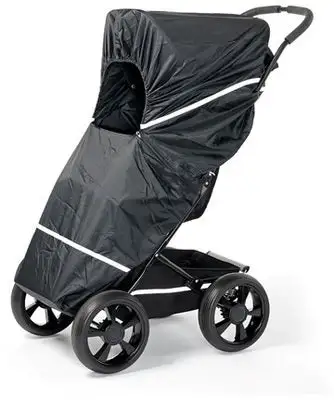 Nordic Crown Singel Regntrekk, Svart 2 Nordic Crown Singel Regntrekk, Svart - Bilde 2