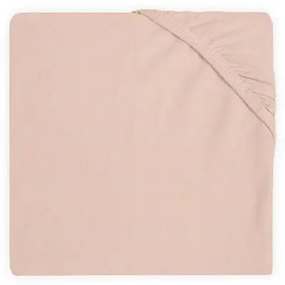Jollein Stretchlaken Bomullsjersey 40x80cm, Pale Pink 1 Jollein Stretchlaken Bomullsjersey 40x80cm, Pale Pink