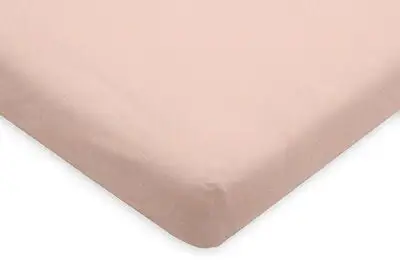 Jollein Stretchlaken Bomullsjersey 40x80cm, Pale Pink 4 Jollein Stretchlaken Bomullsjersey 40x80cm, Pale Pink - Bilde 4