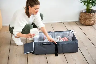 Doomoo 2-i-1 Stelleveske & Reiseseng 3 Doomoo 2-i-1 Stelleveske & Reiseseng - Bilde 3