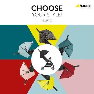 Hauck Swift X Single Deluxe Kalesje, Neon Yellow 7 Hauck Swift X Single Deluxe Kalesje, Neon Yellow - Bilde 7