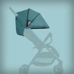 Hauck Swift X Single Deluxe Kalesje, Petrol -Tilbud jollyroom Butikk 550243 1538 4c