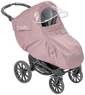 Tinkafu Magic Print Regntrekk, Woodrose Pink 1 Tinkafu Magic Print Regntrekk, Woodrose Pink