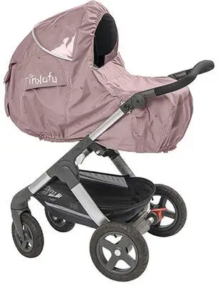 Tinkafu Magic Print Regntrekk, Woodrose Pink 2 Tinkafu Magic Print Regntrekk, Woodrose Pink - Bilde 2