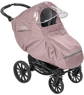 Tinkafu Magic Print Regntrekk, Woodrose Pink 3 Tinkafu Magic Print Regntrekk, Woodrose Pink - Bilde 3