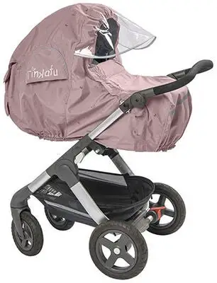 Tinkafu Magic Print Regntrekk, Woodrose Pink 4 Tinkafu Magic Print Regntrekk, Woodrose Pink - Bilde 4