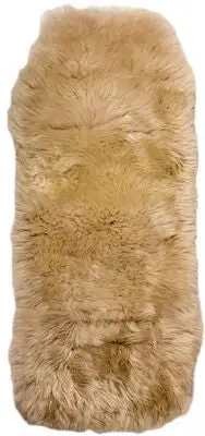 BOZZ Pute Lammeskinn Langhårete, Brun