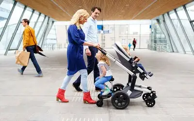 Lascal BuggyBoard Maxi Sete, Rød 3 Lascal BuggyBoard Maxi Sete, Rød - Bilde 3