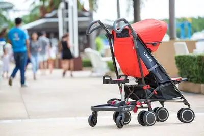 Lascal BuggyBoard Maxi Sete, Rød 4 Lascal BuggyBoard Maxi Sete, Rød - Bilde 4