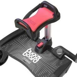 Lascal BuggyBoard Maxi Ståbrett Med Sete, Rød
