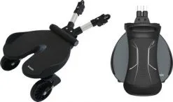 Bumprider Ståbrett Inkl. Sete, Svart