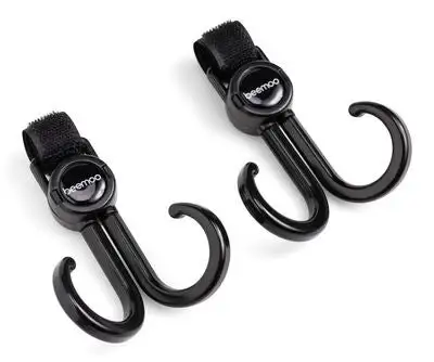 Beemoo Barnevognskrok Hook Dual 2-pack 1 Beemoo Barnevognskrok Hook Dual 2-pack