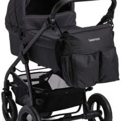 Beemoo Care Stelleveske, Black -Tilbud jollyroom Butikk BEEMOO CARE DIAPERBAG BLACK 1132 4e