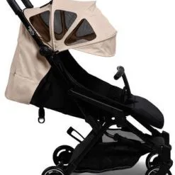 Beemoo Easy Fly/Easy Fly Lux Breezy Kalesje + Beltebeskyttelse, Mocha Beige -Tilbud jollyroom Butikk BM EASYFLY BREEZY MOCHA BEIGE 1895 4c