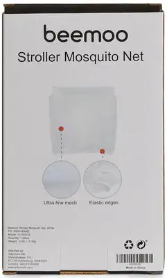 Beemoo Myggnett, Hvitt 3 Beemoo Myggnett, Hvitt - Bilde 3