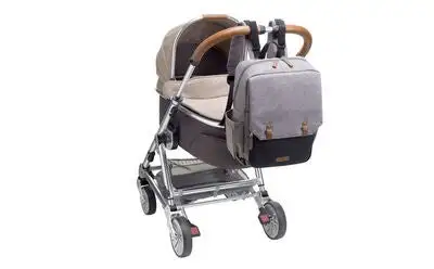 Babymel George Ryggsekk, Grey/Black 6 Babymel George Ryggsekk, Grey/Black - Bilde 6