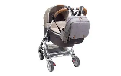 Babymel George Ryggsekk, Grey/Black 7 Babymel George Ryggsekk, Grey/Black - Bilde 7