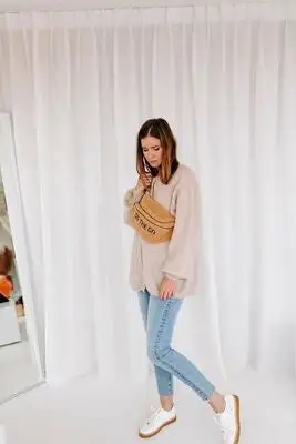 Childhome On The Go Midjeveske Teddy, Beige 2 Childhome On The Go Midjeveske Teddy, Beige - Bilde 2