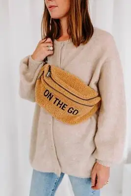 Childhome On The Go Midjeveske Teddy, Beige 3 Childhome On The Go Midjeveske Teddy, Beige - Bilde 3