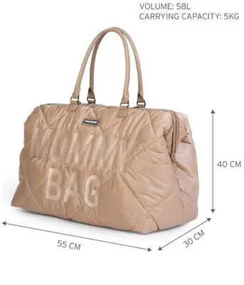 Childhome Mommy Puffered Stelleveske, Beige 20 Childhome Mommy Puffered Stelleveske, Beige - Bilde 20