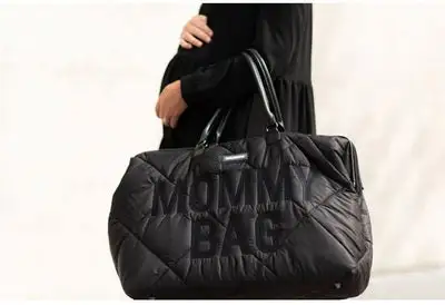 Childhome Mommy Puffered Stelleveske, Svart 6 Childhome Mommy Puffered Stelleveske, Svart - Bilde 6