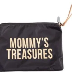 Childhome Mommy Clutch, Black Gold