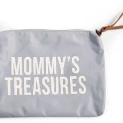 Childhome Mommy Clutch, Grey Off White