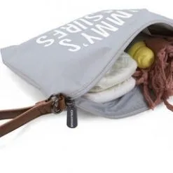 Childhome Mommy Clutch, Grey Off White -Tilbud jollyroom Butikk CWMCGR 3215 4d