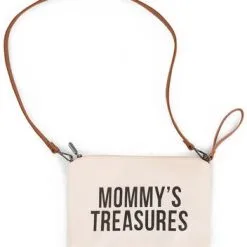 Childhome Mommy Clutch, Off White/Black -Tilbud jollyroom Butikk CWMCOWB 3215 4a